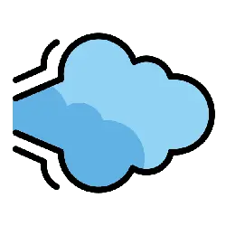 Cloud - blue - Recommended PNG