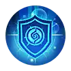 Blue Energy Shield - PNG
