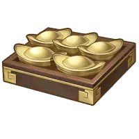 Gold Ingots - decoration - Free PNG