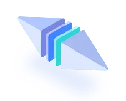 Blue Arrow - graphic design - minimalist style - Lossless PNG