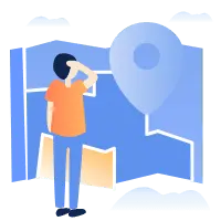 Person Looking at Map - travel - PNG Images