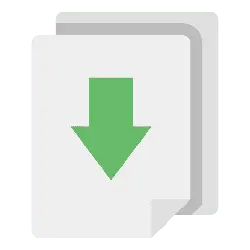 Download File - green - High Resolution PNG