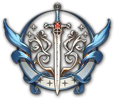 Sword and Rose Emblem - logo - High Resolution PNG
