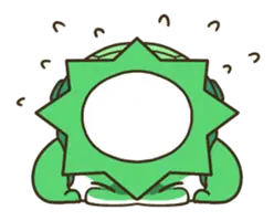 Green Sun Gem - sun - PNG