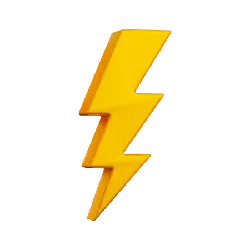 Lightning Bolt Symbol - lightning - icon - PNG