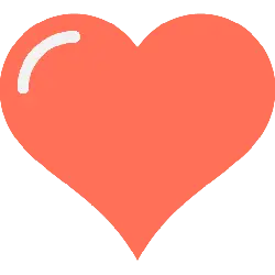 Heart Emoji - Designer Recommended PNG