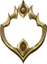 Golden Emblem - sign - design - Transparent Layer PNG