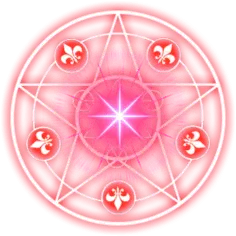 Mystic Symbol Pattern - glow - circle - Free PNG
