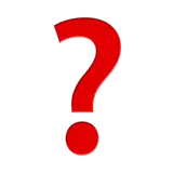 Question Mark - red - question mark - PNG
