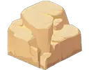 Rock Block - game prop - PNG
