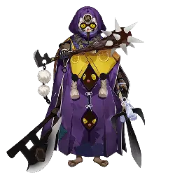 Owl Mage - battle - No Background PNG