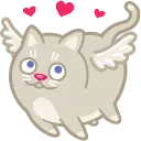 Flying Cat - nose - PNG
