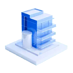 Blue Glass Building - transparent - Free PNG