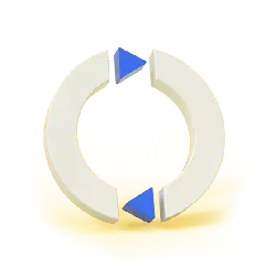 Loop Arrow - graphic design - High Resolution PNG