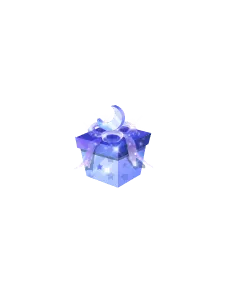 Blue Gift Box - holiday - blue - Lossless PNG