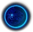 Blue Energy Sphere - technology - mysterious - Lossless PNG