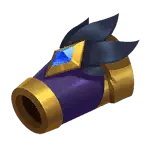 Purple Rocket Hat - game prop - High Resolution PNG