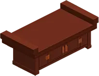 Wooden Cabinet - simple - storage - No Background PNG