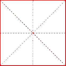 Red Dashed Lines Pattern - red - Lossless PNG