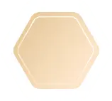Hexagon Button - icon - High Resolution PNG
