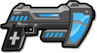 Futuristic Pistol - High Download Count PNG