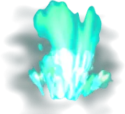 Glowing Blue Object - abstract - Lossless PNG