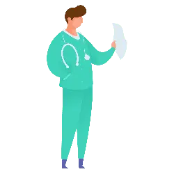 Man in Green Scrubs - medical - High Resolution PNG