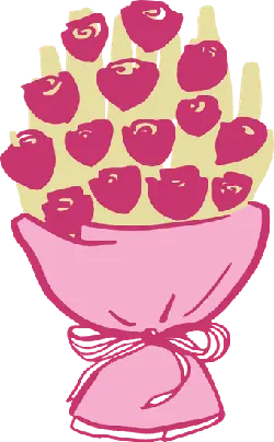 Bouquet of Roses - gift - Popular Download PNG