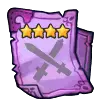 Purple Scroll - skill - Transparent Background PNG