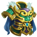 Emerald Demon Knight - jewel - No Background PNG