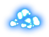 Blue Light Dots - High Quality PNG