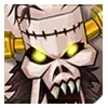 Skeleton Warrior - game character - No Background PNG
