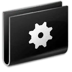 Settings Folder - folder - No Background PNG