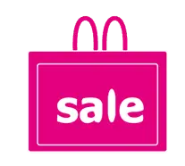Pink Shopping Bag - sale - PNG Images