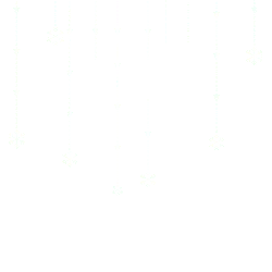 Snowflake and Star Decorations - holiday - PNG