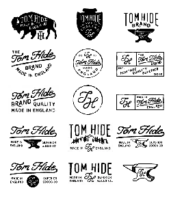 Tom Hide - made in england - High Resolution PNG