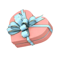 Heart-shaped Gift Box - heart shape - High Quality PNG