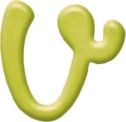 Yellow Letter W - letter - PNG