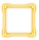 Yellow Glowing Border - glow - Lossless PNG