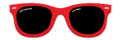 Red Glasses - trend - Transparent Layer PNG
