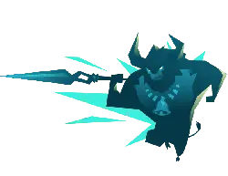 Ice Demon - warrior - No Watermark PNG