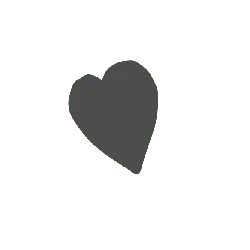 Gray Heart Shape Pattern - gray - Free Download PNG