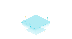 Blue Cube - future - PNG Images
