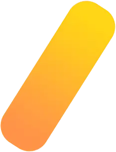 Gradient Orange Rectangle - gradient color - No Watermark PNG
