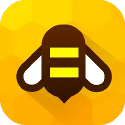 Bee - brown - insect - Transparent Background PNG