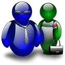 Blue Robot、Green Robot - robot - Transparent Background PNG