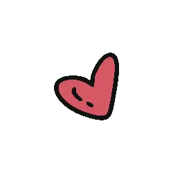 Pink Heart Emoji - simple - heart - No Watermark PNG