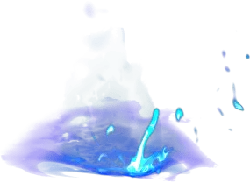 Glowing Water Drop - liquid - Lossless PNG