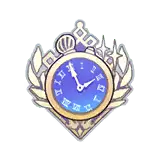 Blue Pocket Watch Badge - pocket watch - High Resolution PNG