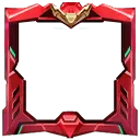 Red Frame - design element - Free PNG